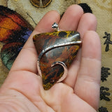 Pilbara Jasper Pendant in Sterling Silver