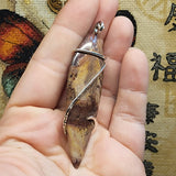 Apache Picture Jasper Pendant in Sterling Silver