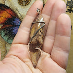 Apache Picture Jasper Pendant in Sterling Silver