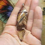 Apache Picture Jasper Pendant in Sterling Silver