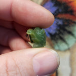 Green Jade Elephant Lapel Pin - Includes Donation Elephant Sanctuary with Purchase