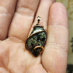Eudialyte Crystal Pendant in 14kt Yellow Gold Fill