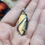 Flashy Labradorite Pendant Necklace in Sterling Silver
