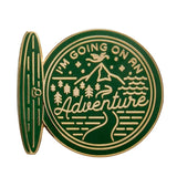 I'm Going on an Adventure Enamel Pin