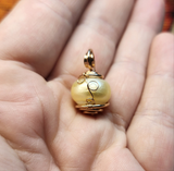 Large Natural Pearl Pendant in 14kt Rose Gold Fill