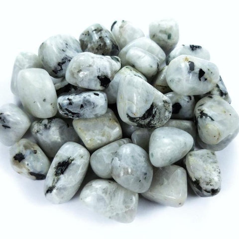 Rainbow Moonstone Tumbled Polished Stone