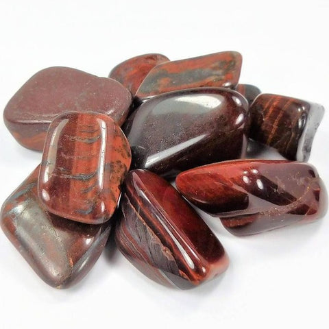 Red Tiger Eye Tumbled Polished Stone