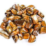 Gold Tiger Eye Tumbled Polished Stone