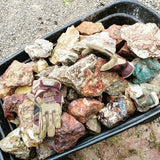 Rough Rock for Tumbling and Cutting Surprise Mystery Box - Rock Your World 