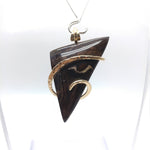 Oregon Biggs Picture Jasper Pendant in 14kt Yellow Gold Fill