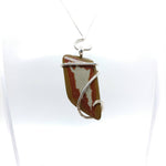 Oregon Owyhee Picture Jasper Pendant in Sterling Silver