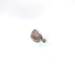 Watermelon Tourmaline Ring in Sterling Silver sz 5.5