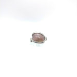 Watermelon Tourmaline Ring in Sterling Silver sz 5.5