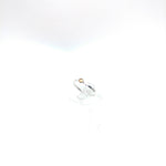 Yellow Sapphire Stacking Ring in Sterling Silver Ring Sz 6