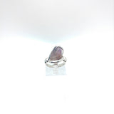 Melody Stone Crystal Super Seven Ring in Sterling Silver Sz 5
