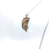 Oregon Morrisonite Picture Jasper Pendant in Sterling Silver