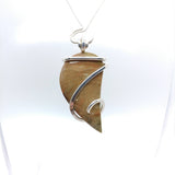 Oregon Morrisonite Picture Jasper Pendant in Sterling Silver