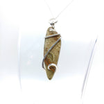 Oregon Rocky Butte Picture Jasper Pendant in Sterling Silver