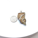 Oregon Morrisonite Picture Jasper Pendant in Sterling Silver