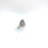 Melody Stone Crystal Super Seven Ring in Sterling Silver Sz 5