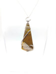 Oregon Polka Dot Agate Pendant in Sterling Silver