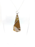 Oregon Polka Dot Agate Pendant in Sterling Silver