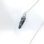 Rare Crown of Silver Psilomelane Pendant in Sterling Silver