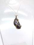 Australian Boulder Opal Pendant in 14kt Yellow Gold Fill