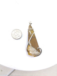 Oregon Polka Dot Agate Pendant in Sterling Silver