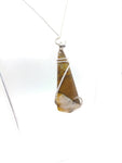 Oregon Polka Dot Agate Pendant in Sterling Silver