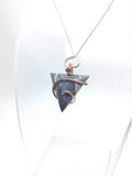 Purple Tiffany Stone Pendant in 14kt Rose Gold Filled Pendant