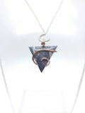 Purple Tiffany Stone Pendant in 14kt Rose Gold Filled Pendant