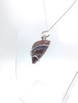 Oregon Jelly Bean Jasper Haystack Butte Pendant in Sterling Silver