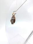 Mexican Fire Agate Pendant in 14ktYellow Gold Fill