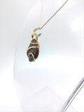 Mexican Fire Agate Pendant in 14ktYellow Gold Fill