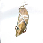 Pink Orange Purple Labradorite Pendant