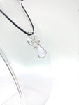 Lavender Moon Quartz Elven Pendant