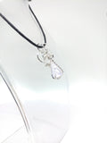 Lavender Moon Quartz Elven Pendant
